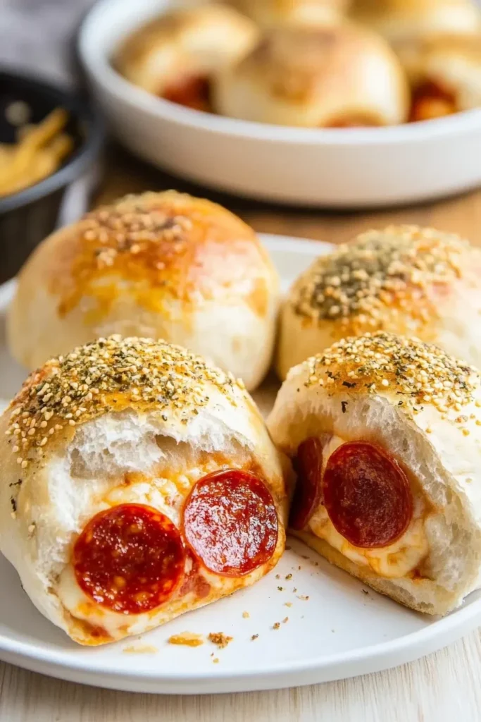 Pepperoni Pizza Bombs