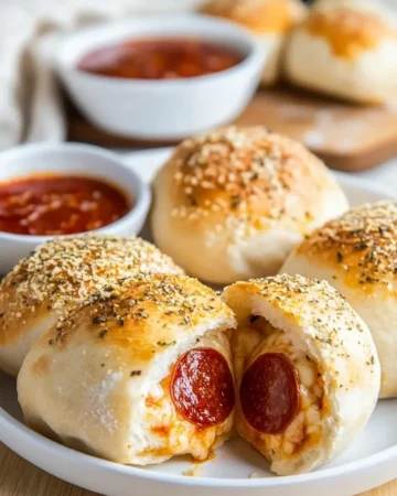 Pepperoni Pizza Bombs