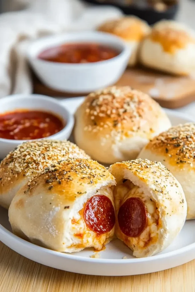 Pepperoni Pizza Bombs