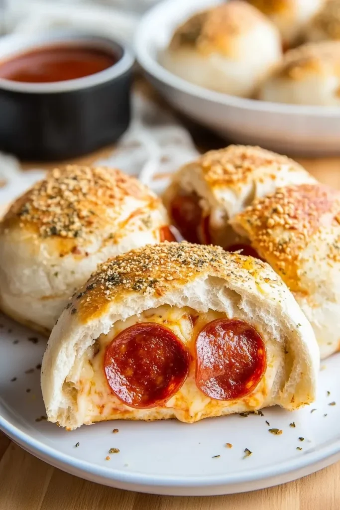 Pepperoni Pizza Bombs