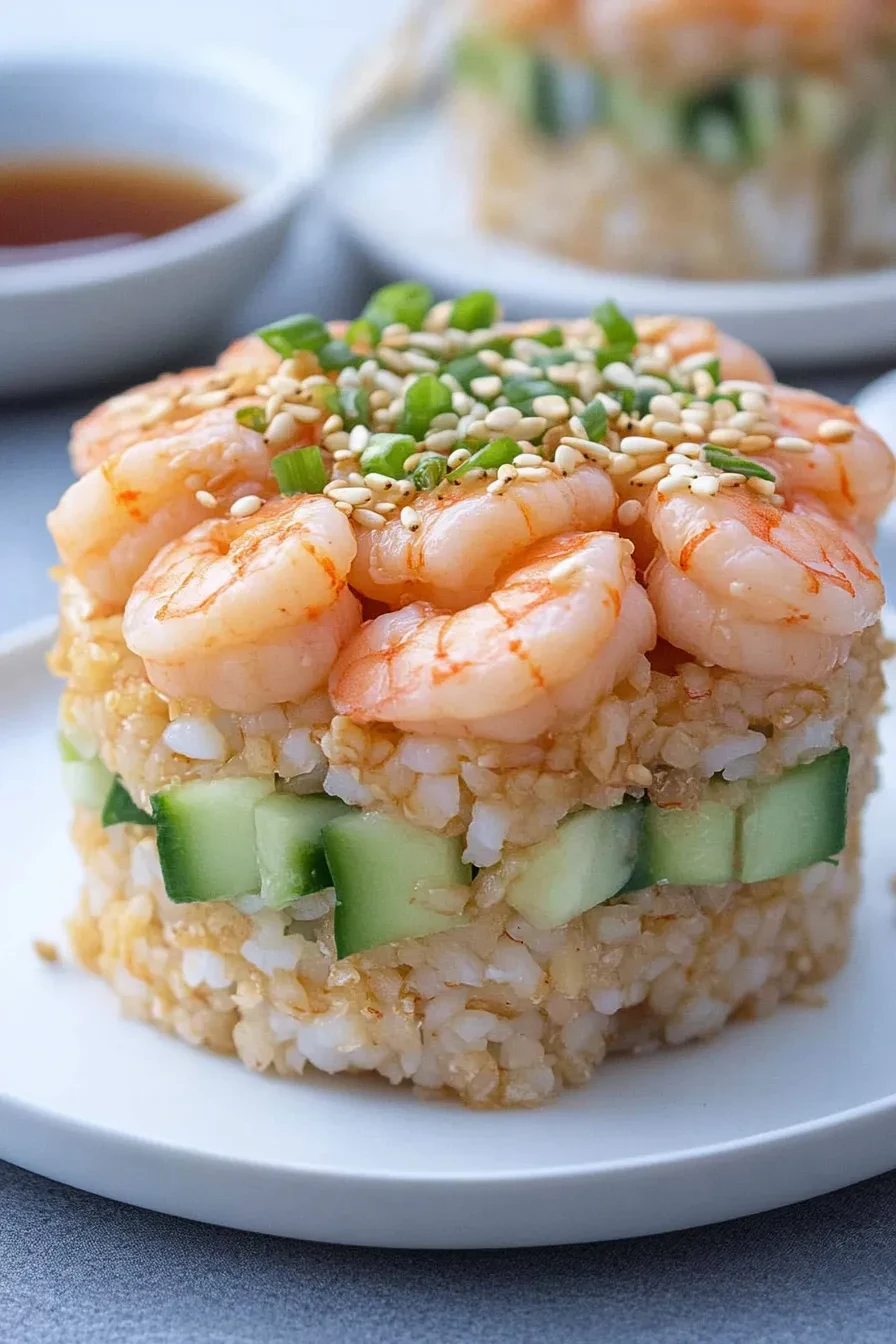 SHRIMP SUSHI STACK