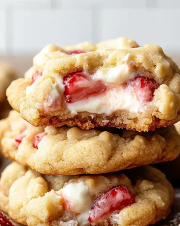 STRAWBERRY CHEESECAKE COOKIES