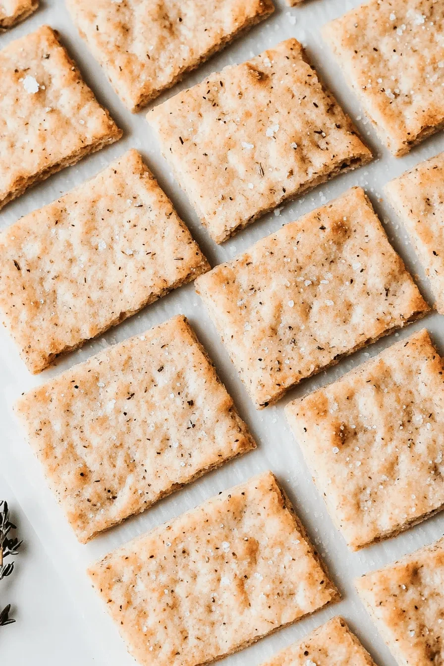 Sourdough Discard Crackers