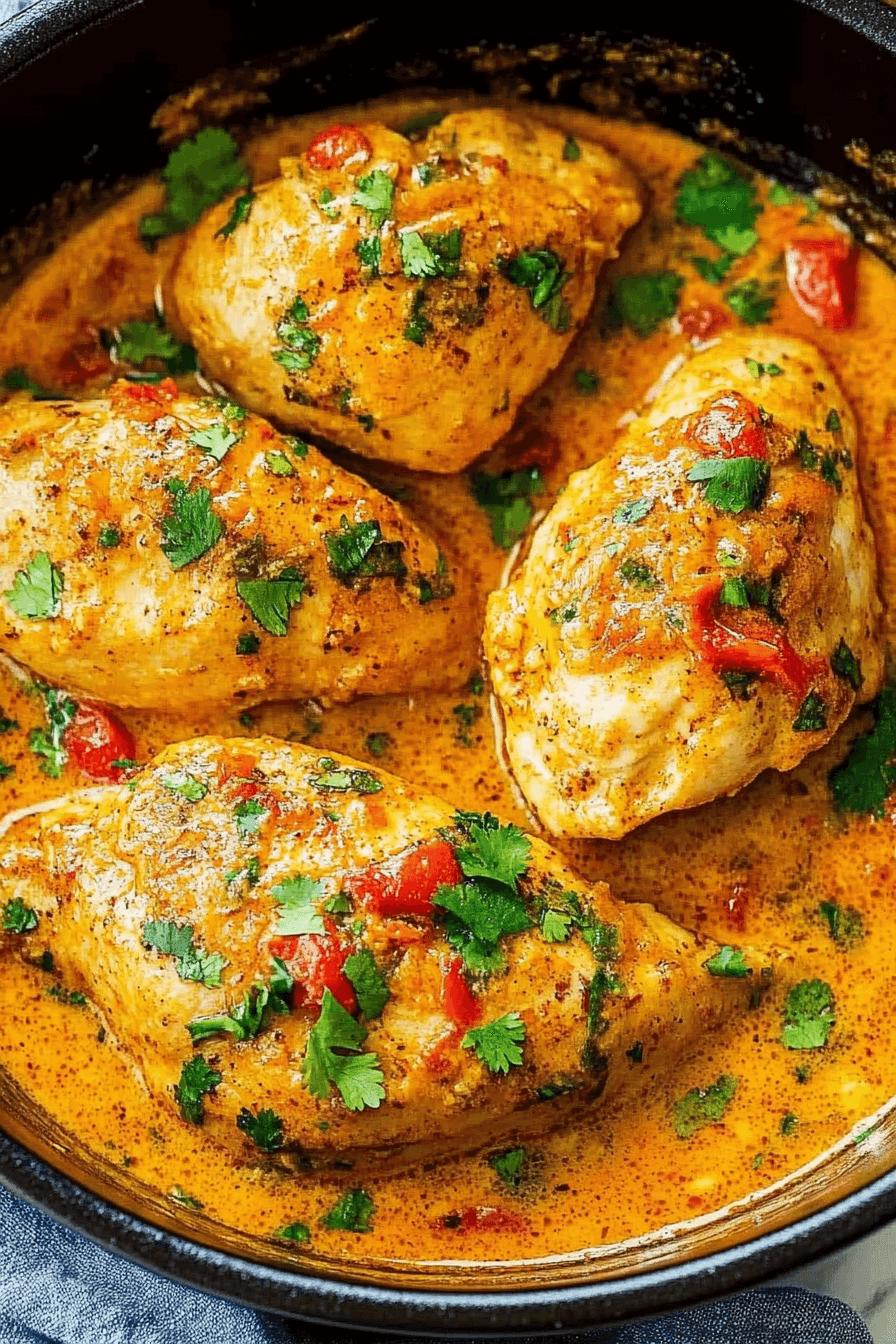 Spicy Brazilian Coconut Chicken