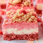 Strawberry Cheesecake Brownies