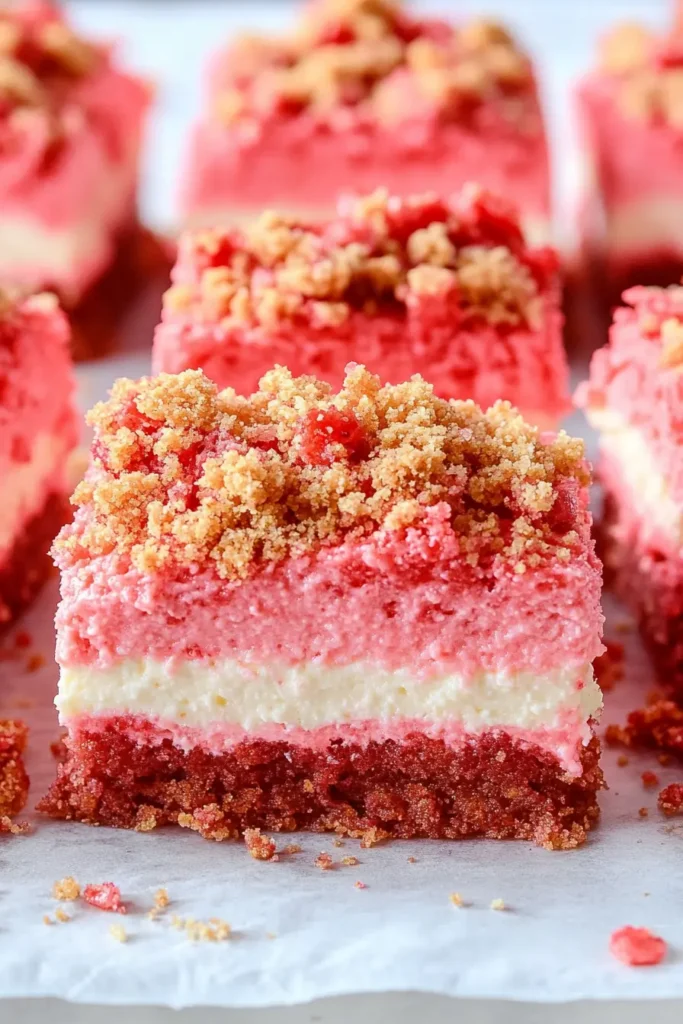 Strawberry Cheesecake Brownies