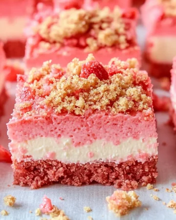 Strawberry Cheesecake Brownies