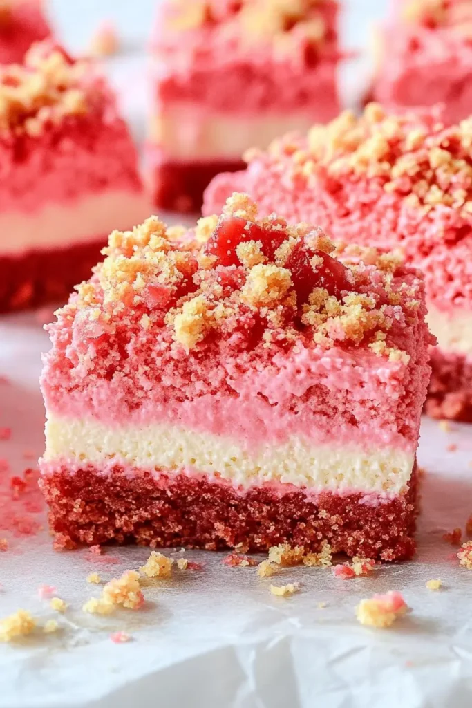 Strawberry Cheesecake Brownies