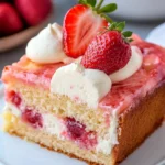 Strawberry Cheesecake Cake