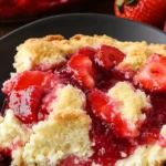 Strawberry Cheesecake Dump Cake