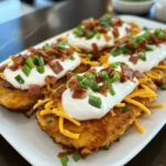 Loaded Hash Brown Patties