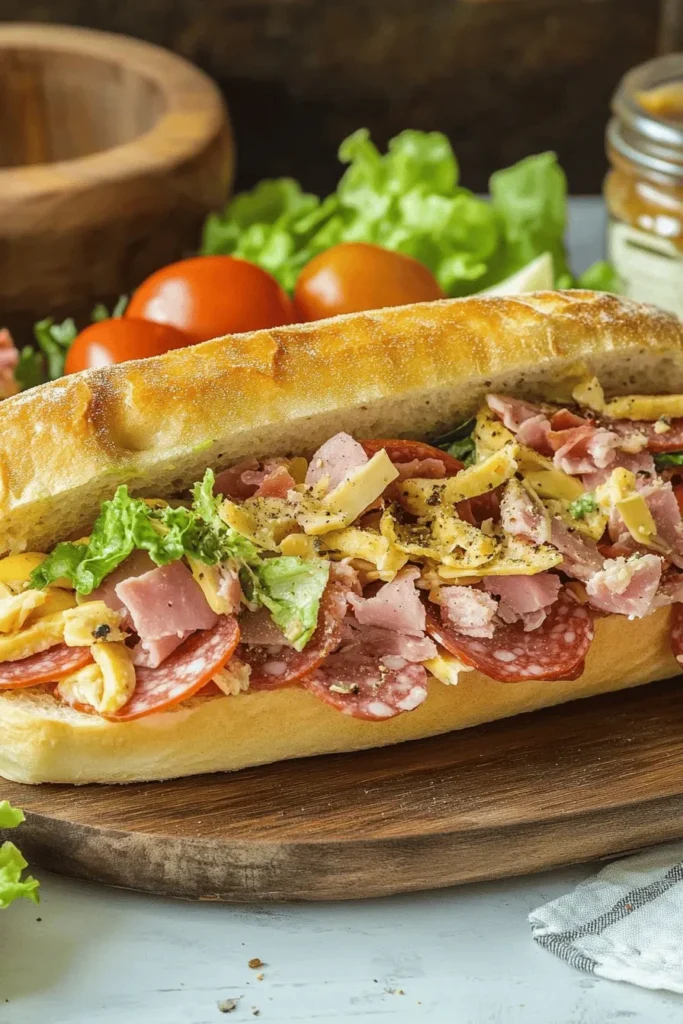 TikTok Viral Chopped Italian Sandwich