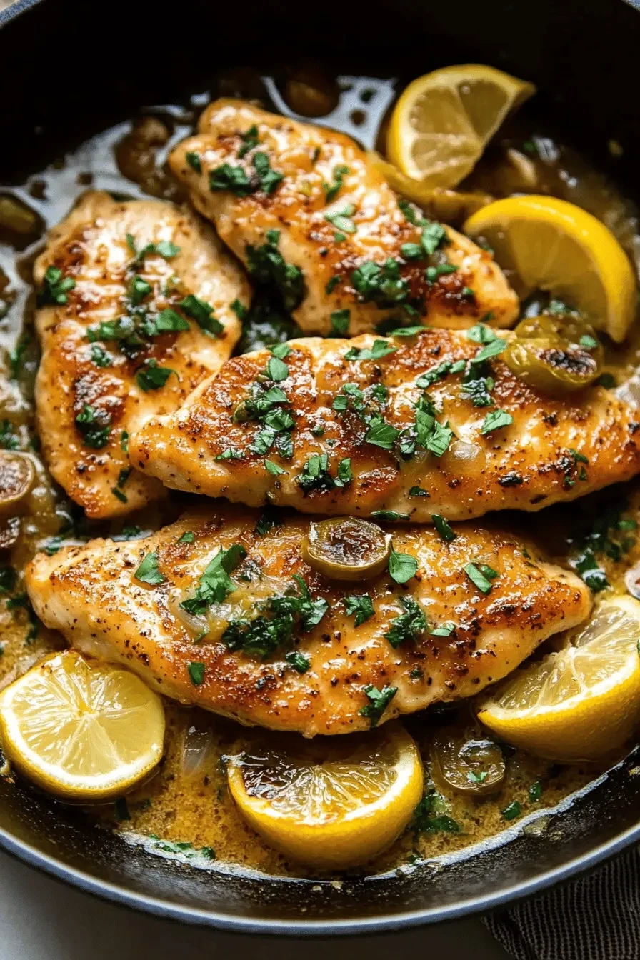 CHICKEN PICCATA