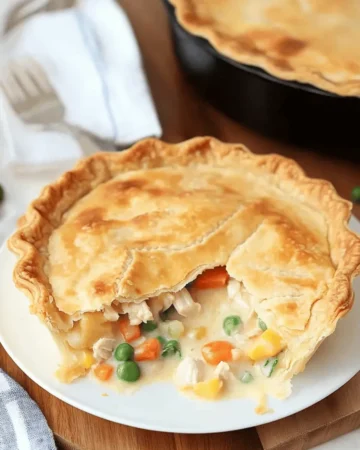 EASY CHICKEN POT PIE WITH CREAM OF CHICKEN SOUP
