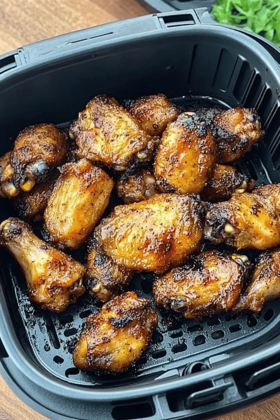 Frozen Chicken Wings in the Air Fryer