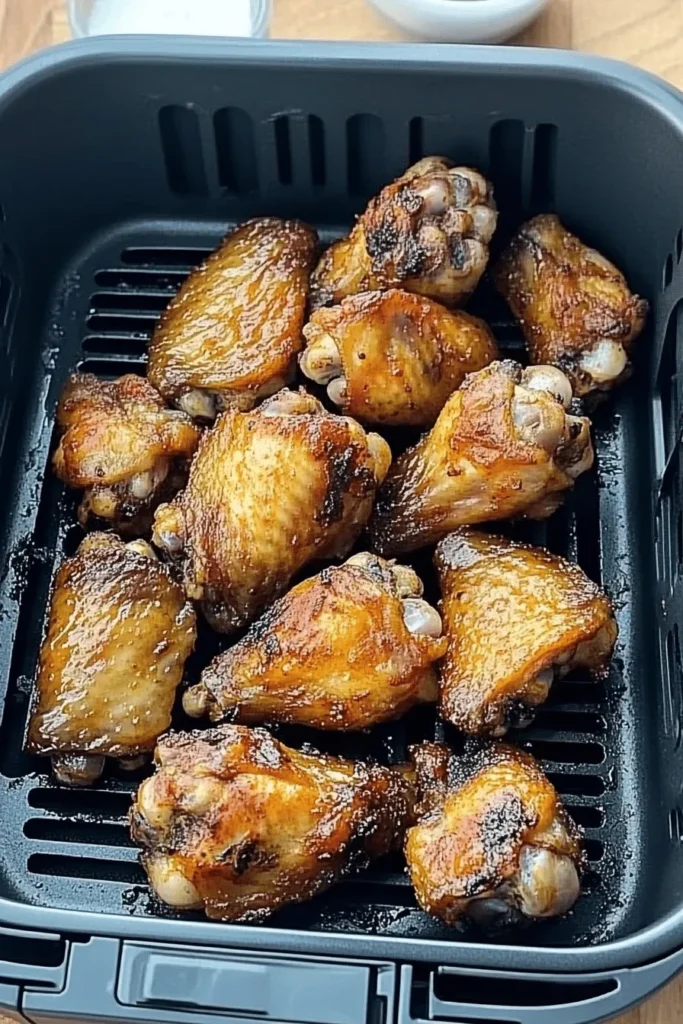 Frozen Chicken Wings in the Air Fryer