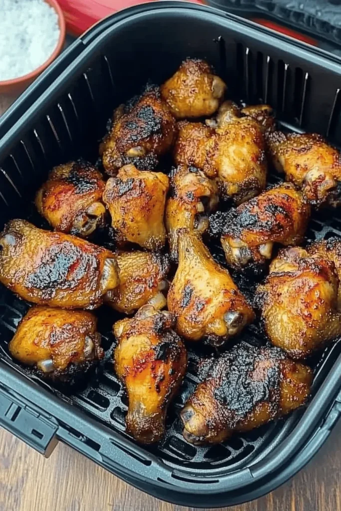 Frozen Chicken Wings in the Air Fryer