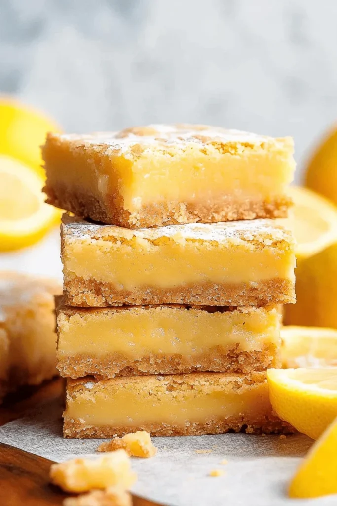 LEMON BROWNIES