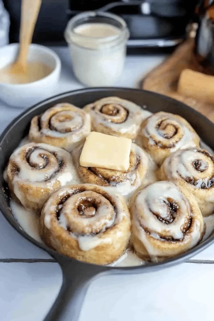 Quick Sourdough Discard Cinnamon Rolls