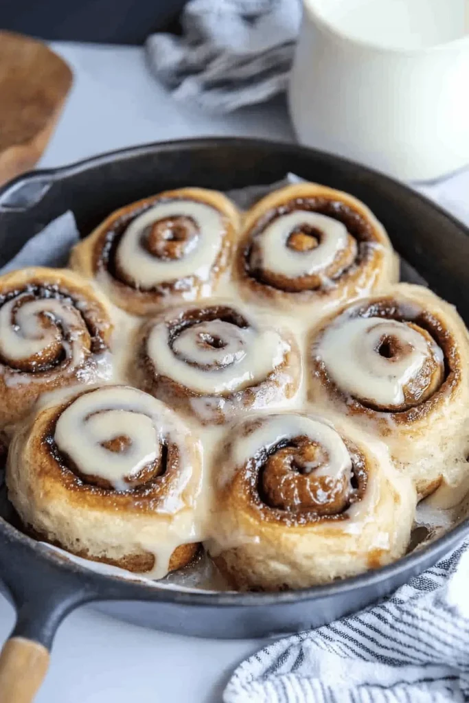 Quick Sourdough Discard Cinnamon Rolls