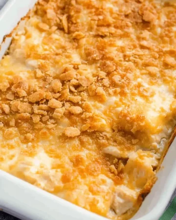 RITZ CRACKER CHICKEN CASSEROLE