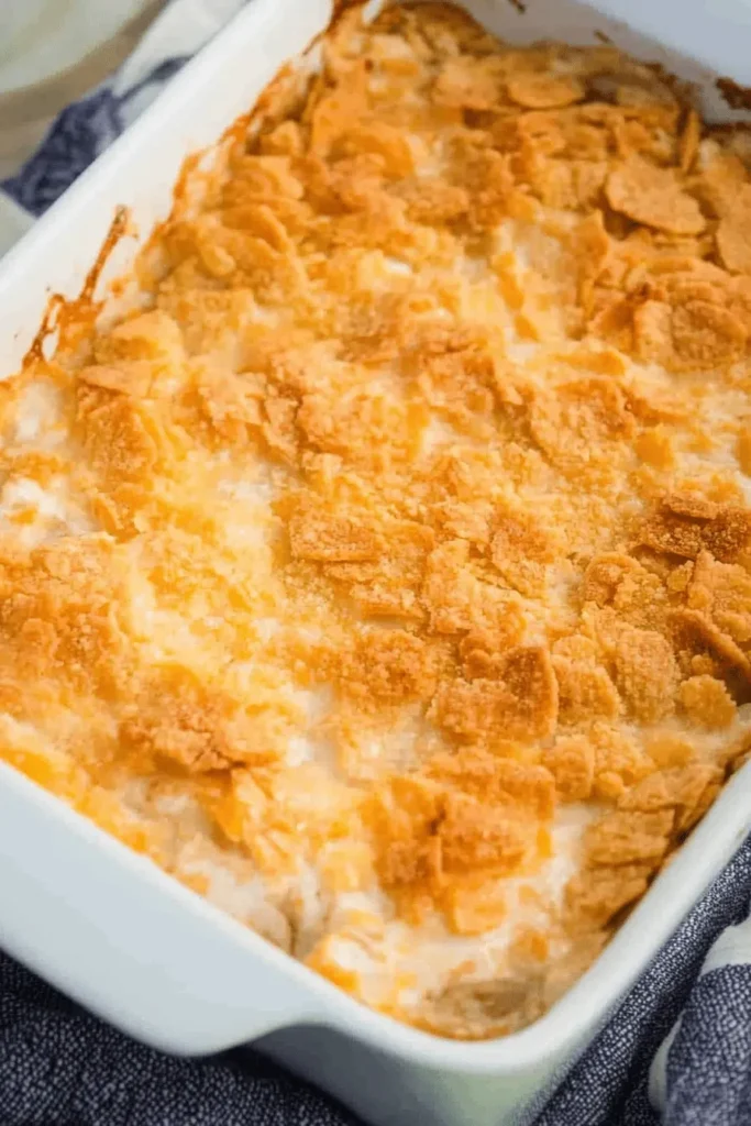 RITZ CRACKER CHICKEN CASSEROLE