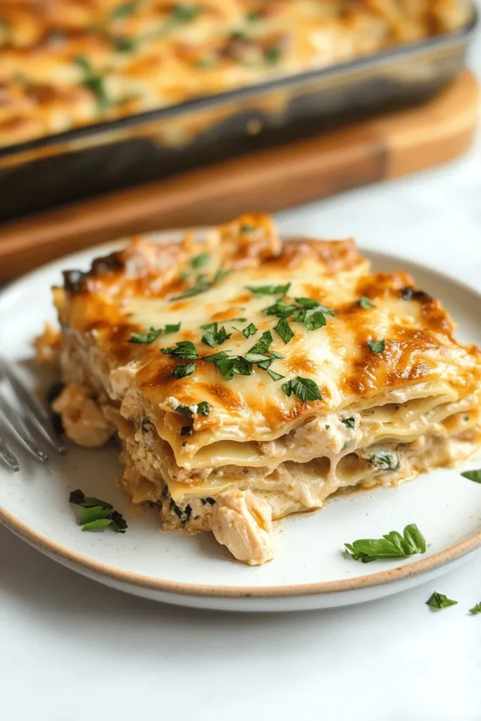 THE BEST EASY CHICKEN ALFREDO LASAGNA 2 THE BEST EASY CHICKEN ALFREDO LASAGNA