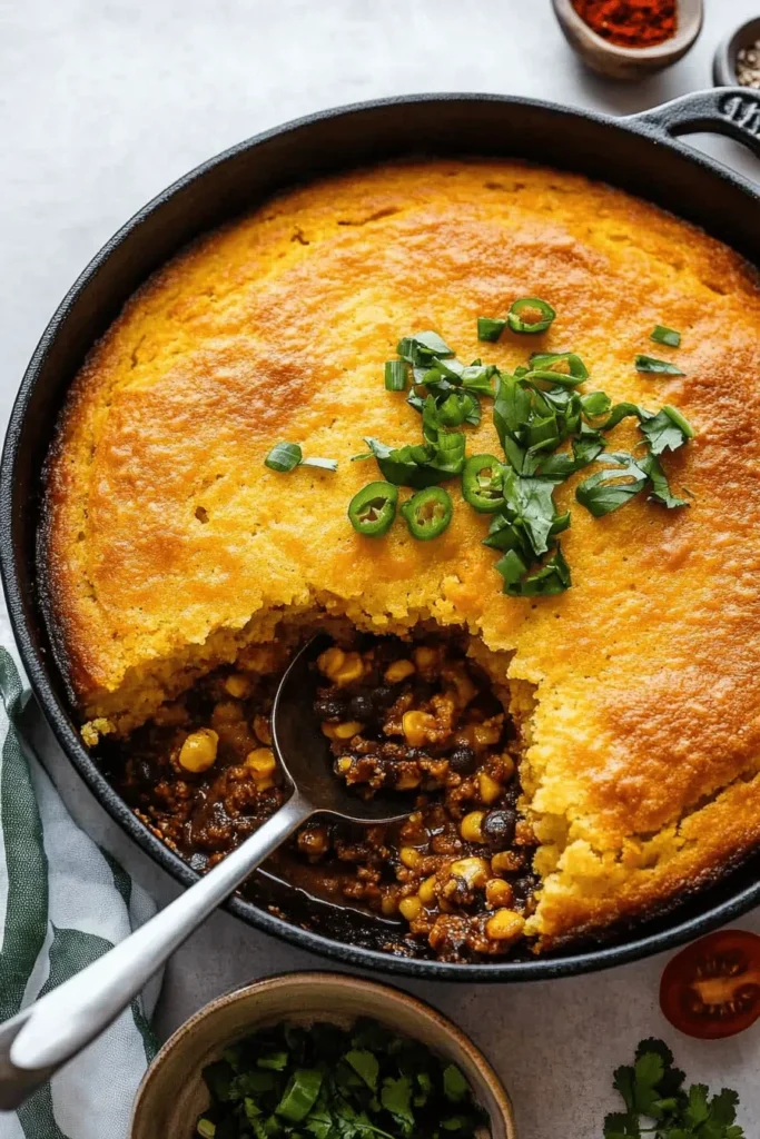 COWBOY CORNBREAD CASSEROLE