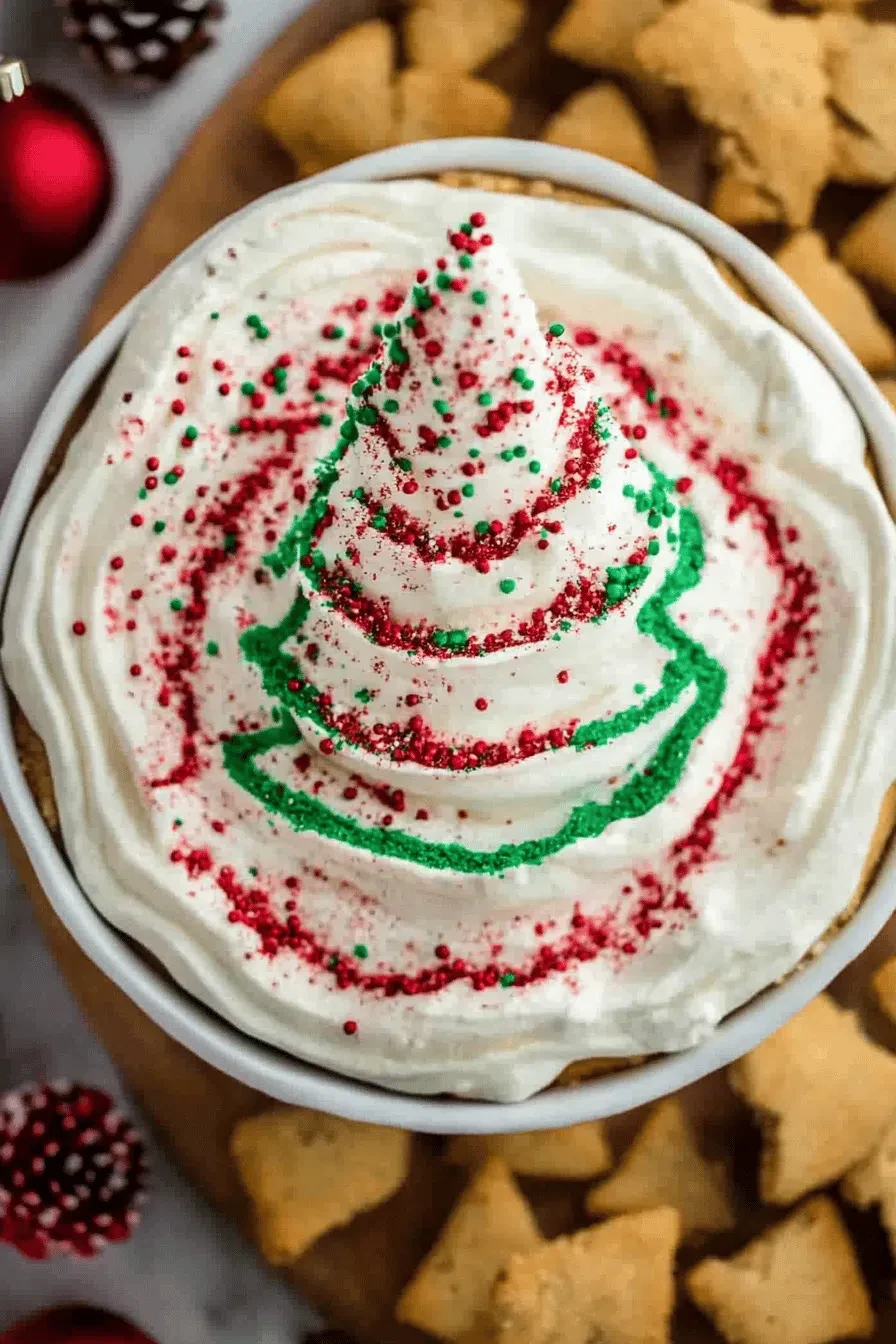Christmas Tree Cake Dip 5 Christmas Tree Cake Dip