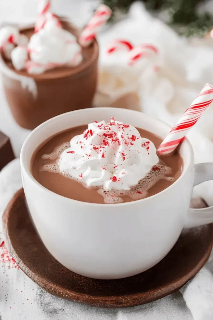 PEPPERMINT HOT CHOCOLATE